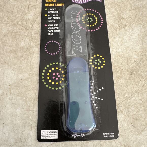 Toy Smith Fantastic Triple Beam Light Lights Red Blue & Green Lights - Picture 2 of 8